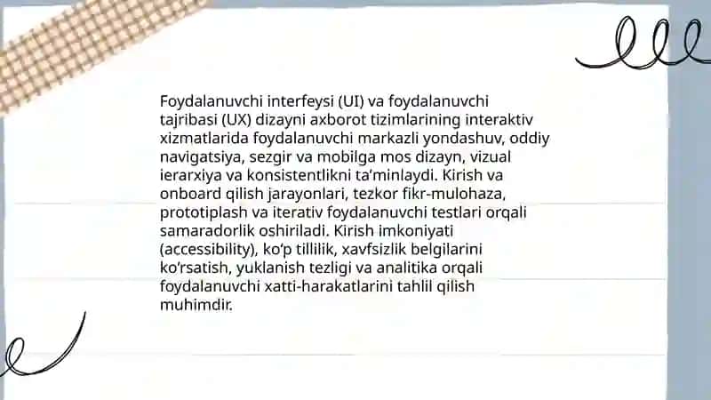 Sohada axborot tizimlarining interaktiv xizmatlari 4