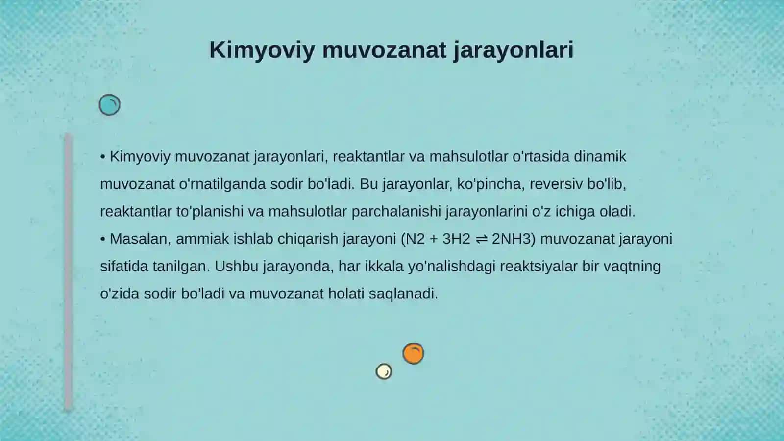 Muvozanat konstantasi 4
