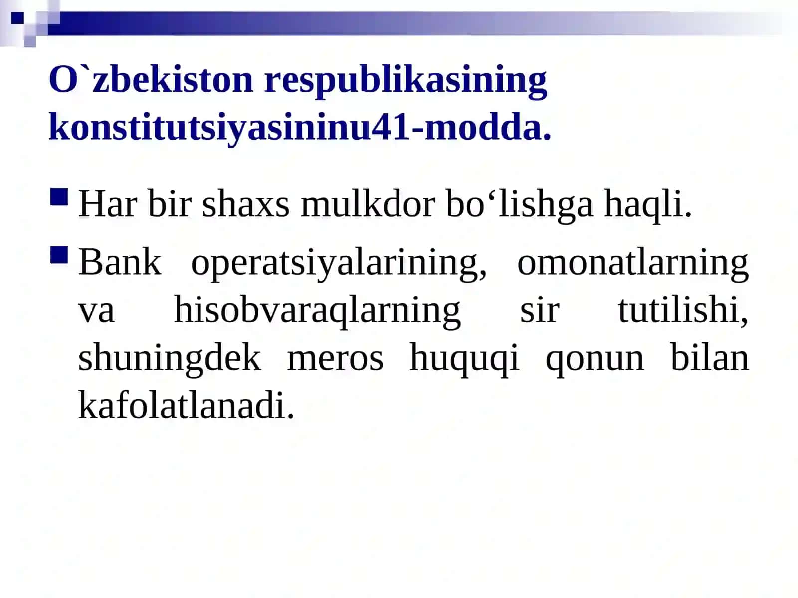 Xususiy mulk huquqi tushunchasi va uning ahamiyati 4
