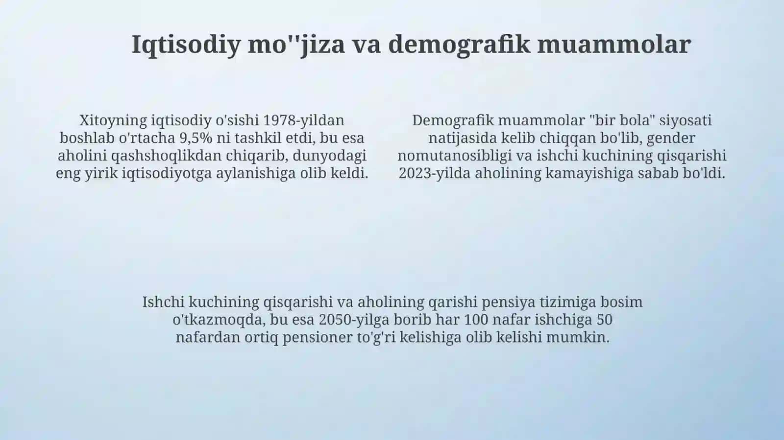 Xitoy: Yuksalish va inqiroz davrida 4