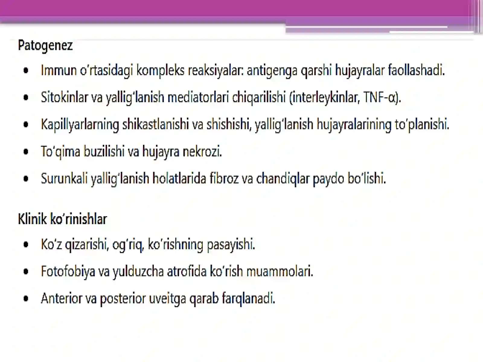Angren Universiteti Davolash Fakulteti Talabasi Mustaqil Ish 4