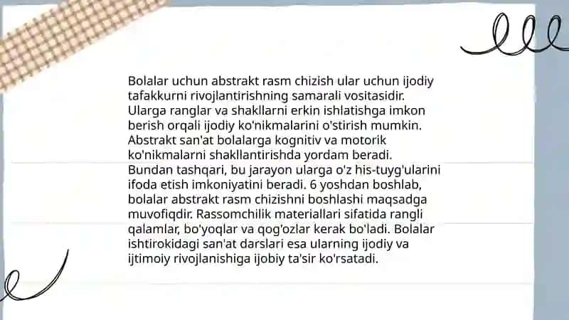 Rasm Mashg'ulotlari 4