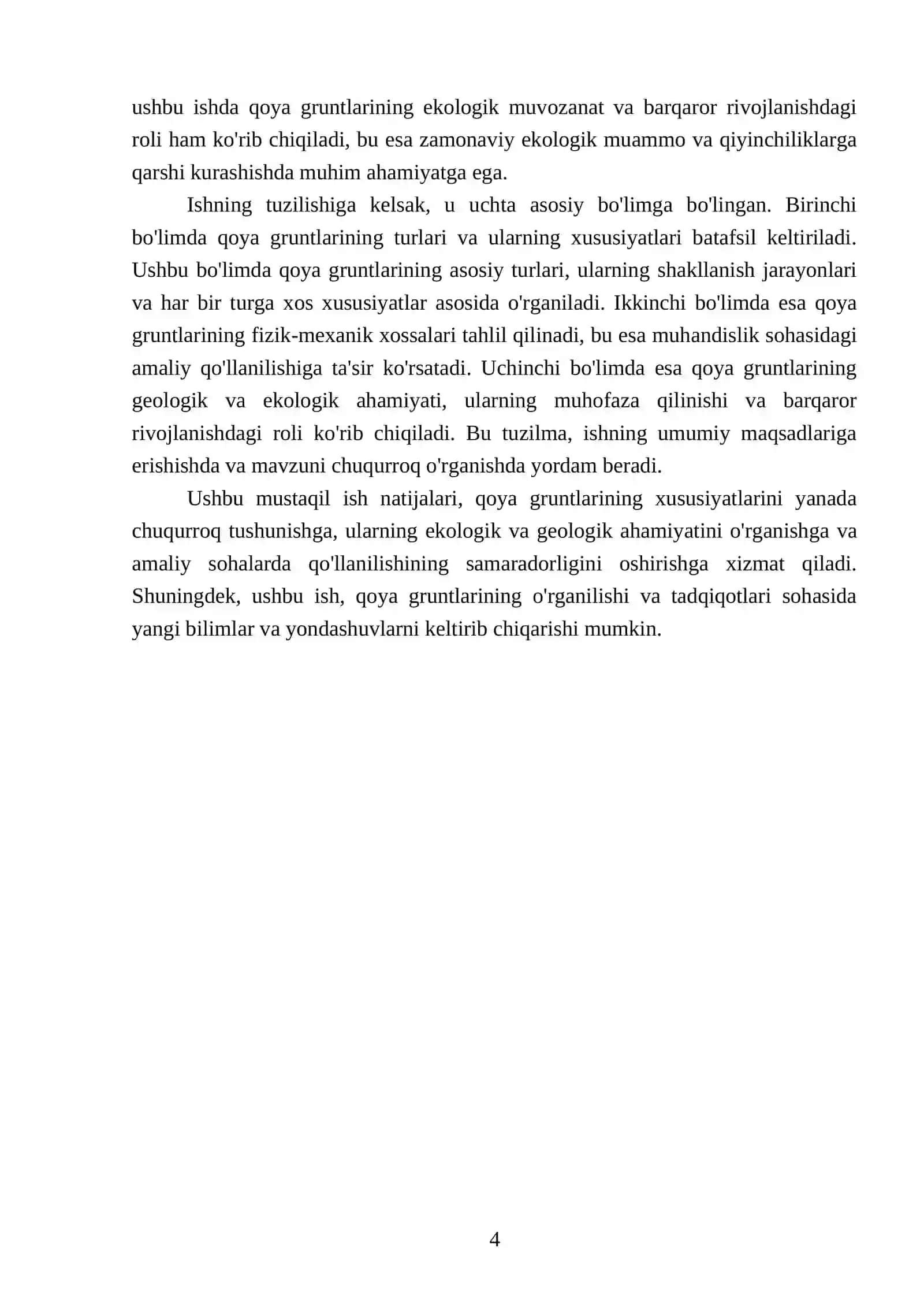 Qoya gruntlarining asosiy xossalari 4