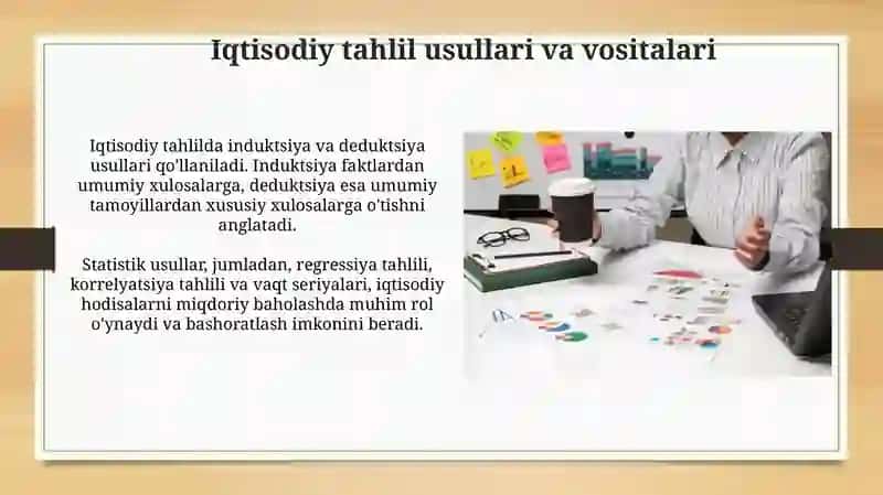 Iqtisodiy tahlilni tashkil etishning muhim jihatlari va asosiy tamoyillari 4
