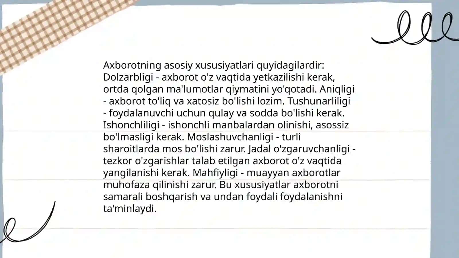 Axborot nima va uning manbalari 4