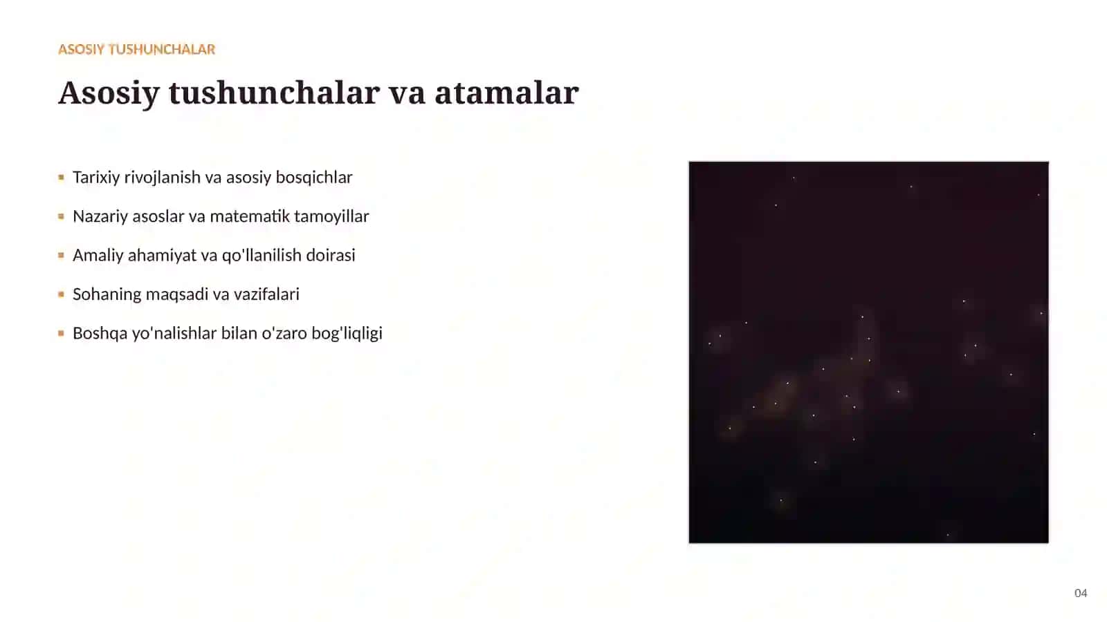 SUN'IY INTELLEKT • SUN'IY INTELLEKT ASOSLARI 4