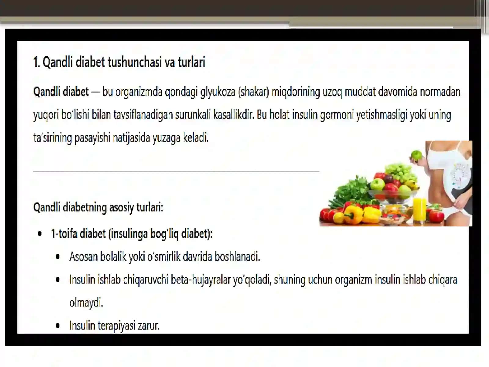 Qandlidiabetta ovqatlanish, Allergiya va oziqovqattan qisligi 4