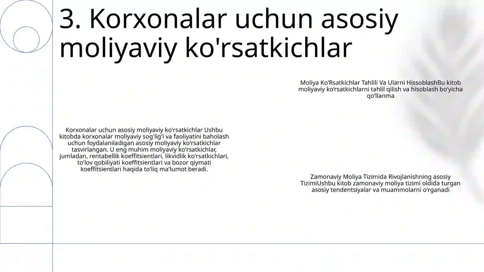 Moliya Ko‘Rsatkichlar Tahlili Va Ularni Hissoblash 4
