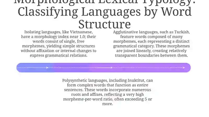 Typology of lexical systems 4