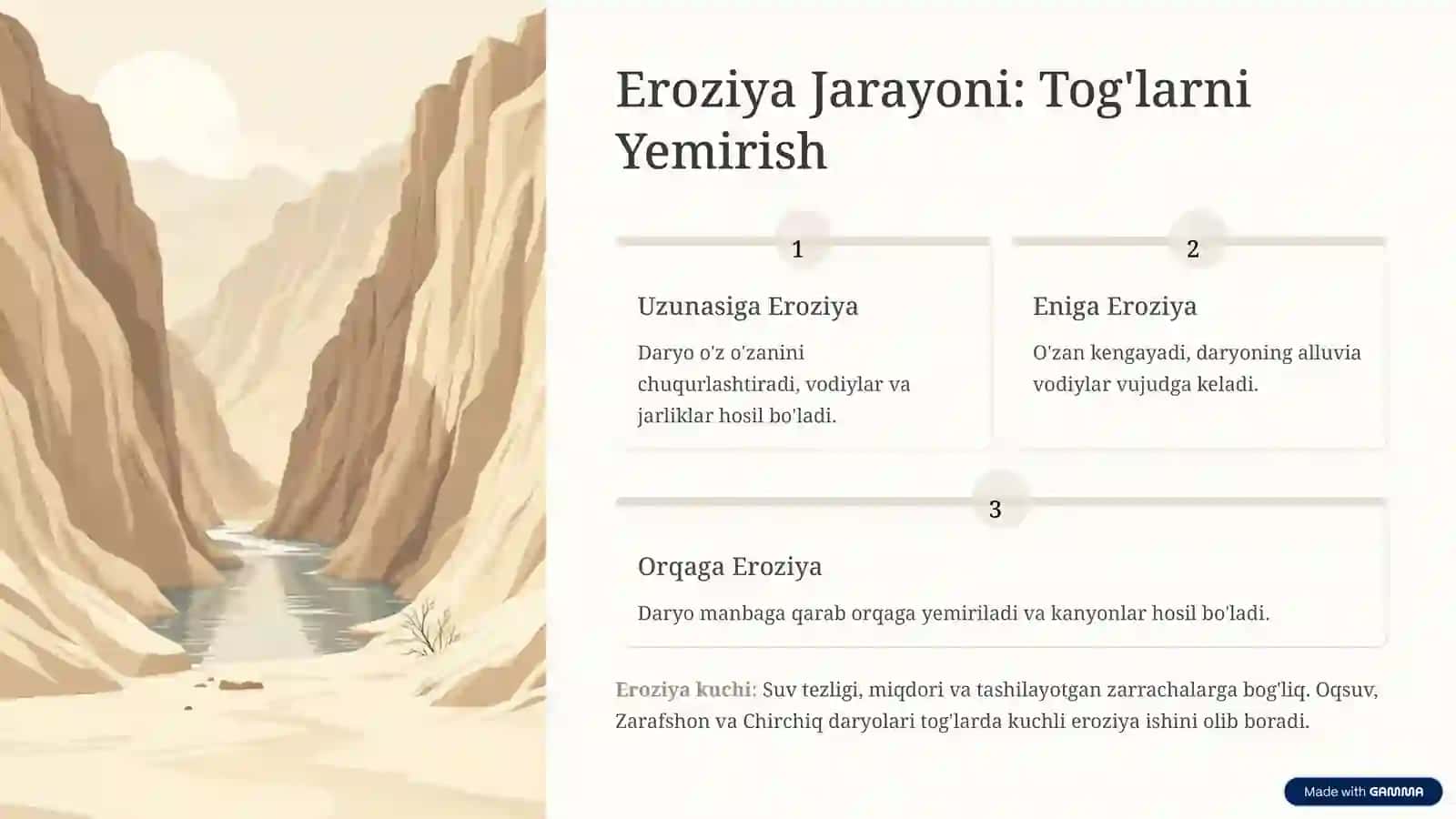 Daryolarning Geologik Faoliyati 4