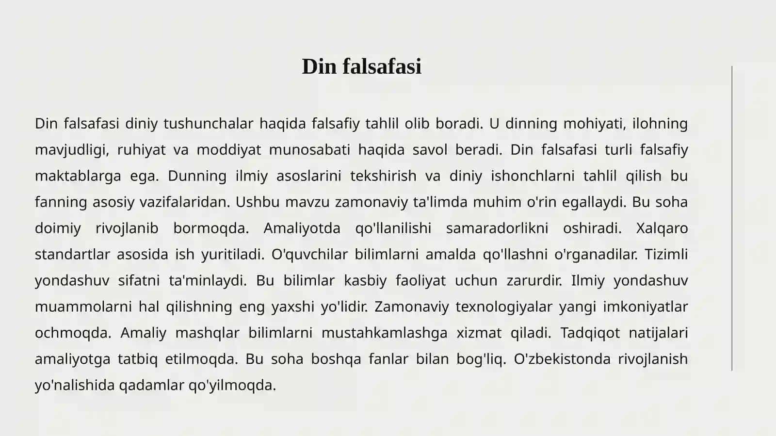 Din va dinshunoslik 4