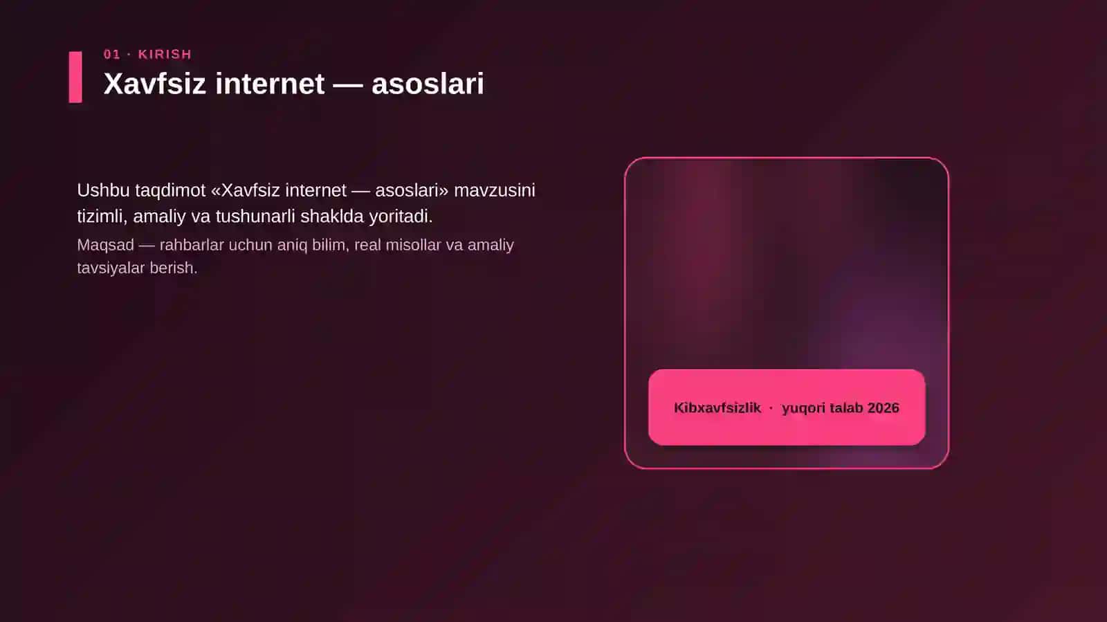 Xavfsiz internet — asoslari 4