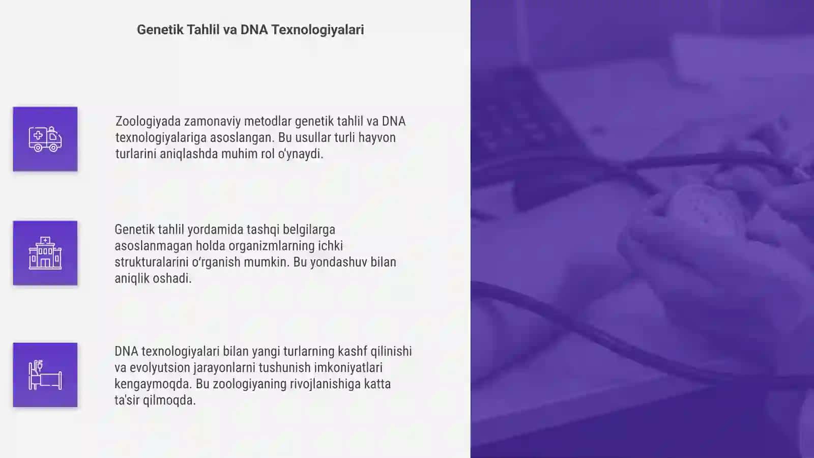 Zoologiyada zamonaviy metodlari 4
