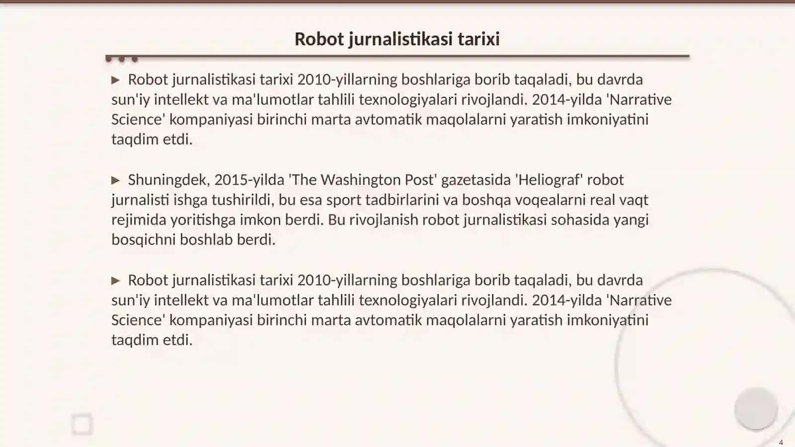 Robot jurnalistikasi 4