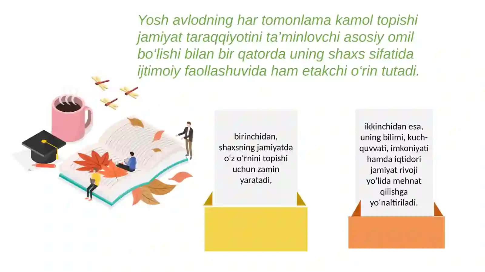 O’quvchida ijtimoiy faollik ko’nikmalarini shakllantirishning pedagogik- psixologik xususiyatlari 4