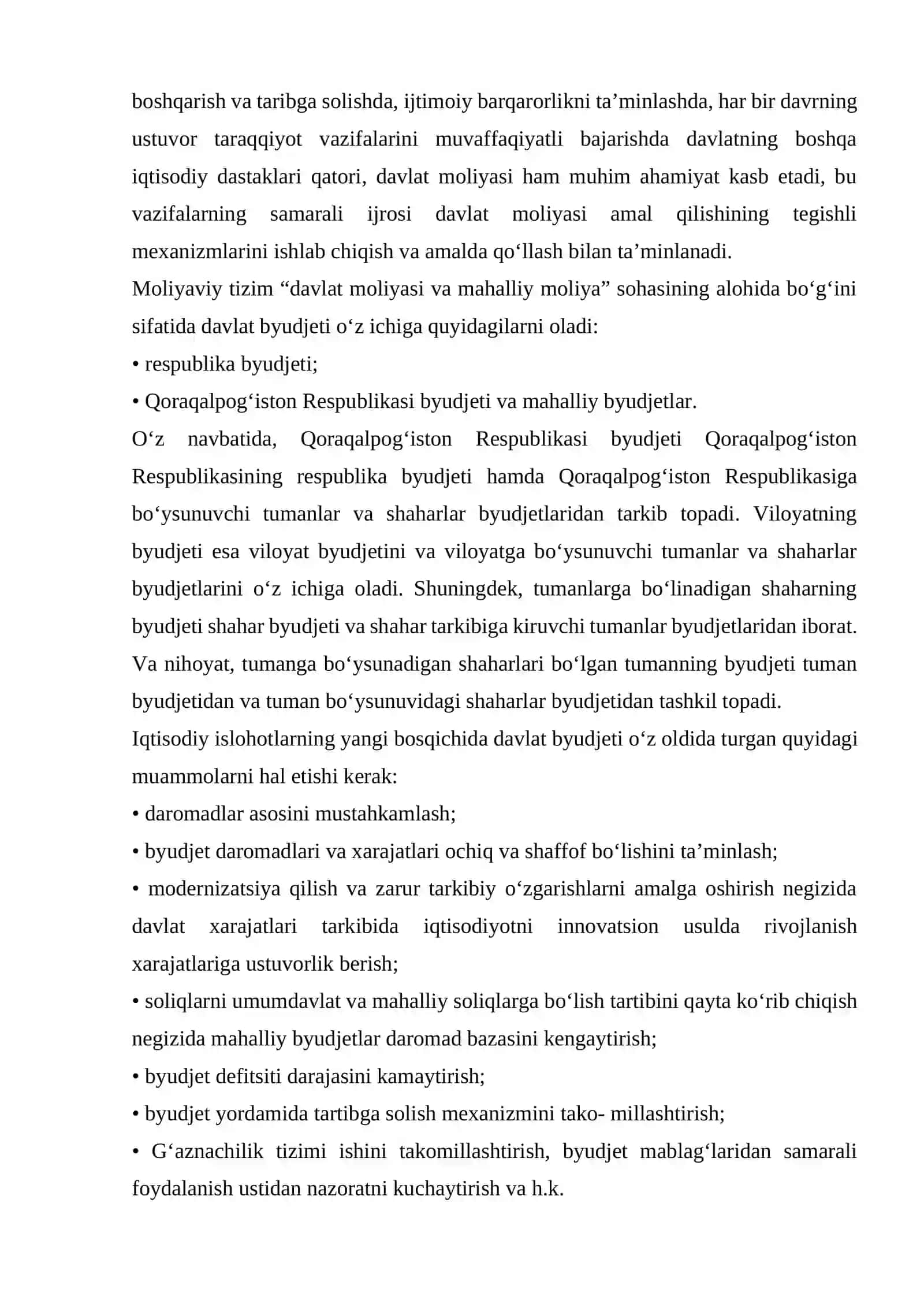 Davlat moliyasi va uning tuzilishi 4