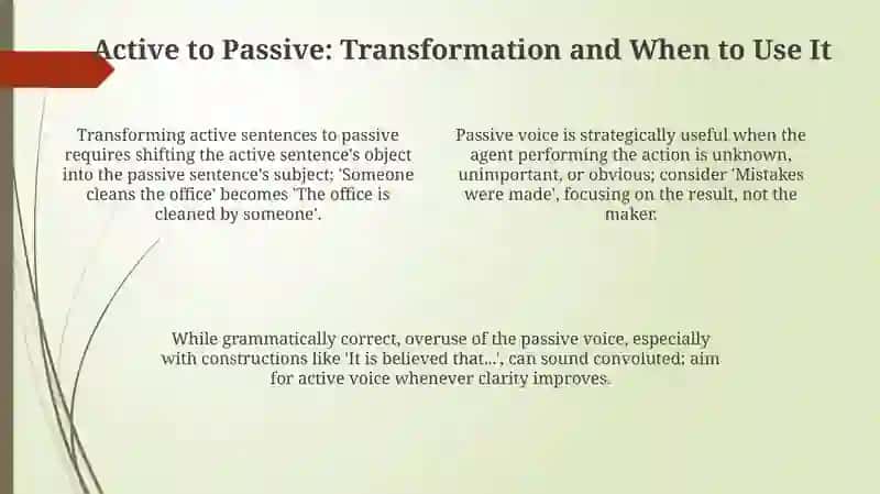 Present simple passiv 4