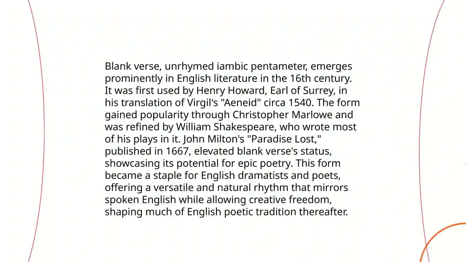 Blank Verse Translation 4