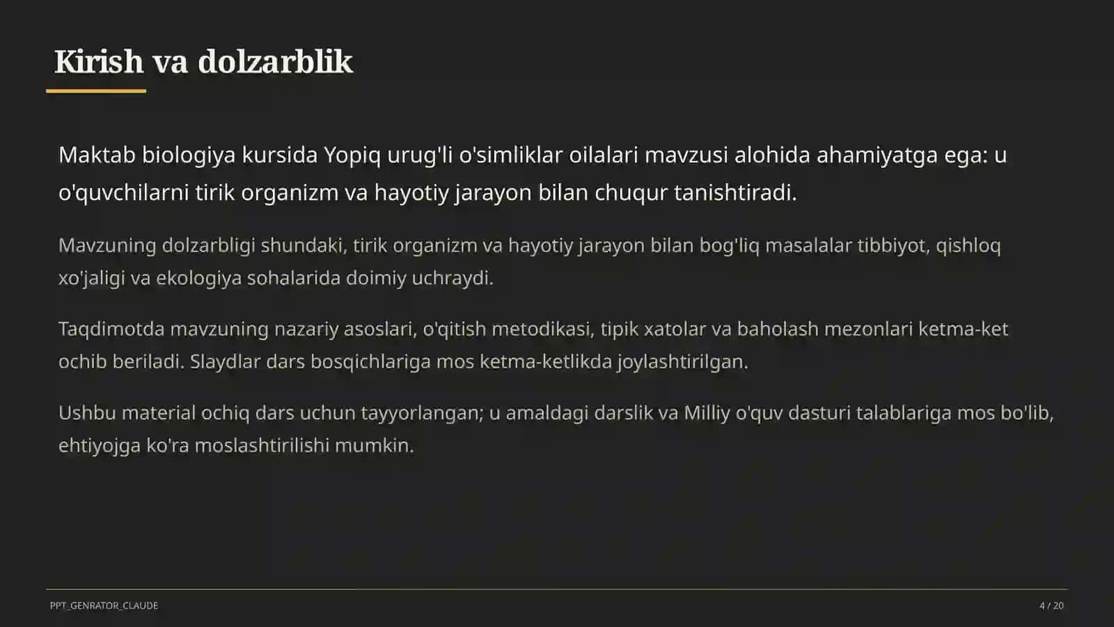 Yopiq urug'li o'simliklar oilalari (6-sinf) 4