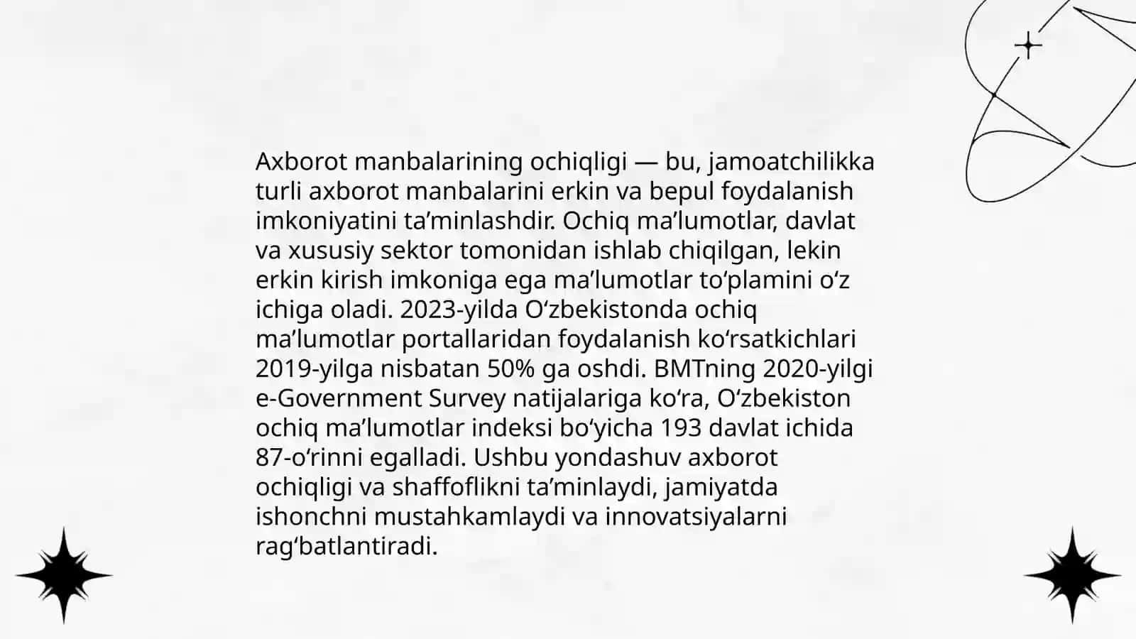 Axborot olishning huquqiy kafolatlari to'g'risidagi qonun 4