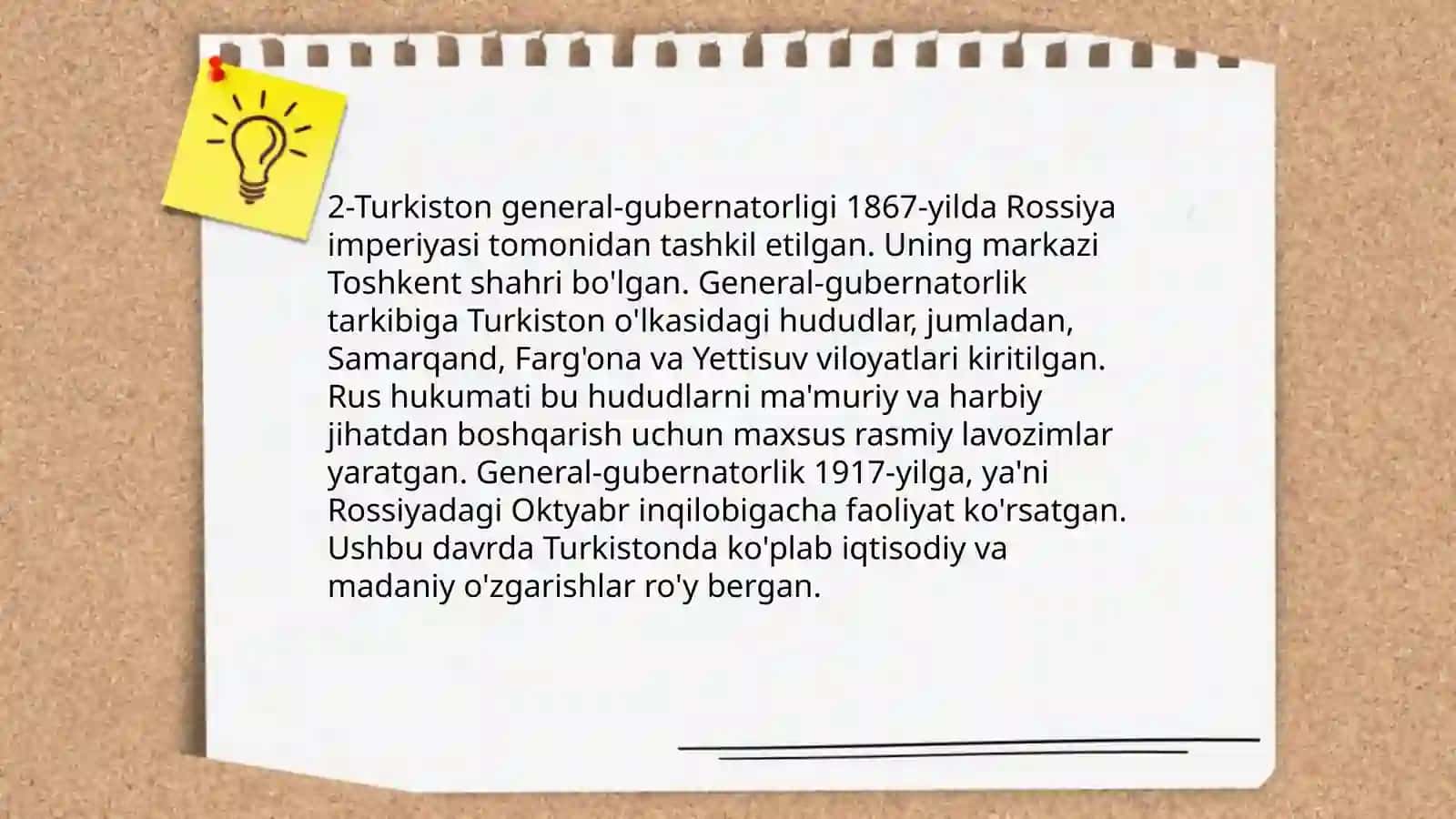 Rossiya imperiyasining o‘rta osiyoni istilo qilishi davri tarixiy geografiyasi 4