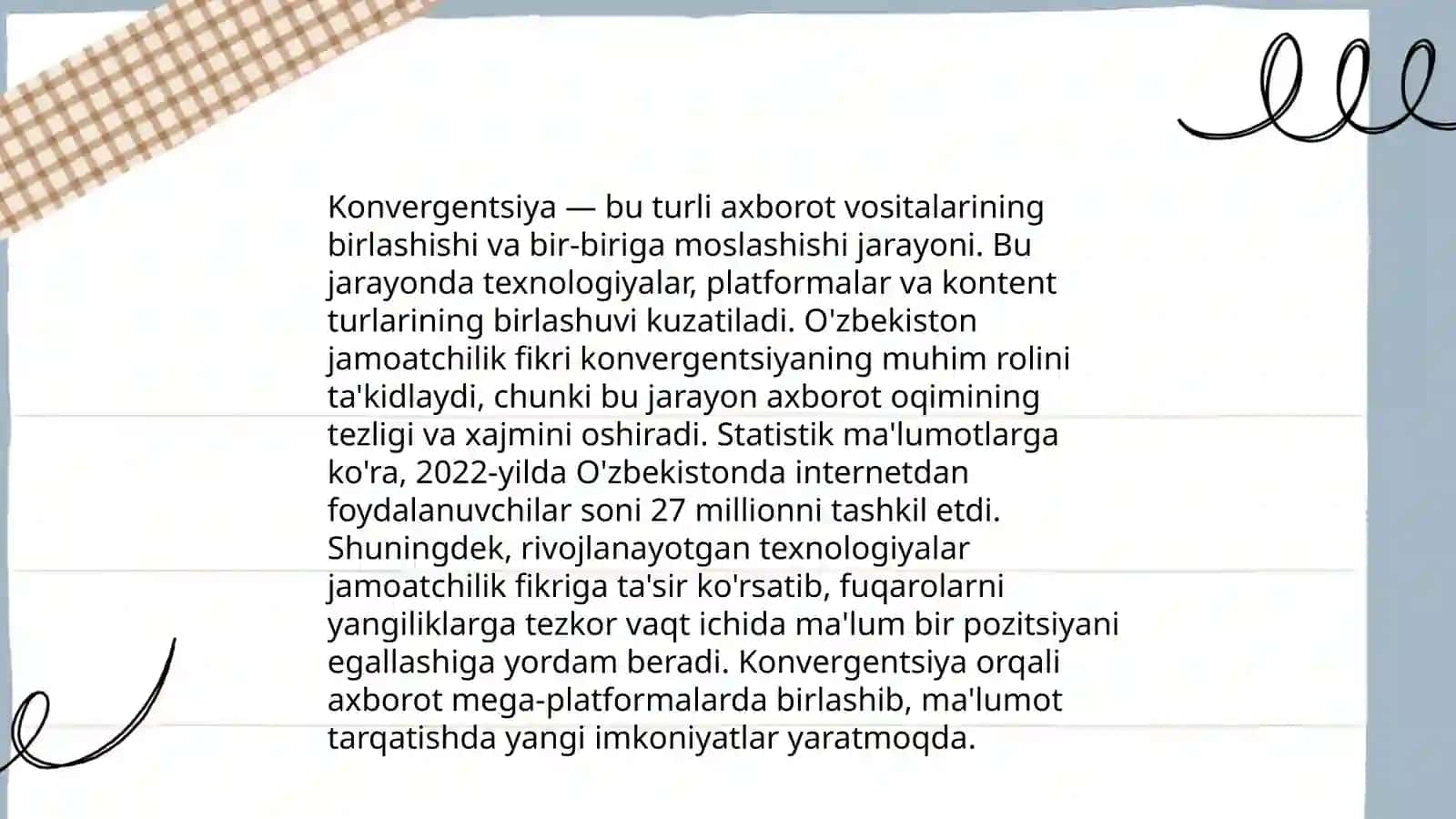 Аn'anaviy OAVlarda konvergentsiya jarayonlari jamoatchilik fikrini shakllantirishga ta'sir qilish imkoniyatlarini kengaytirish omili 4