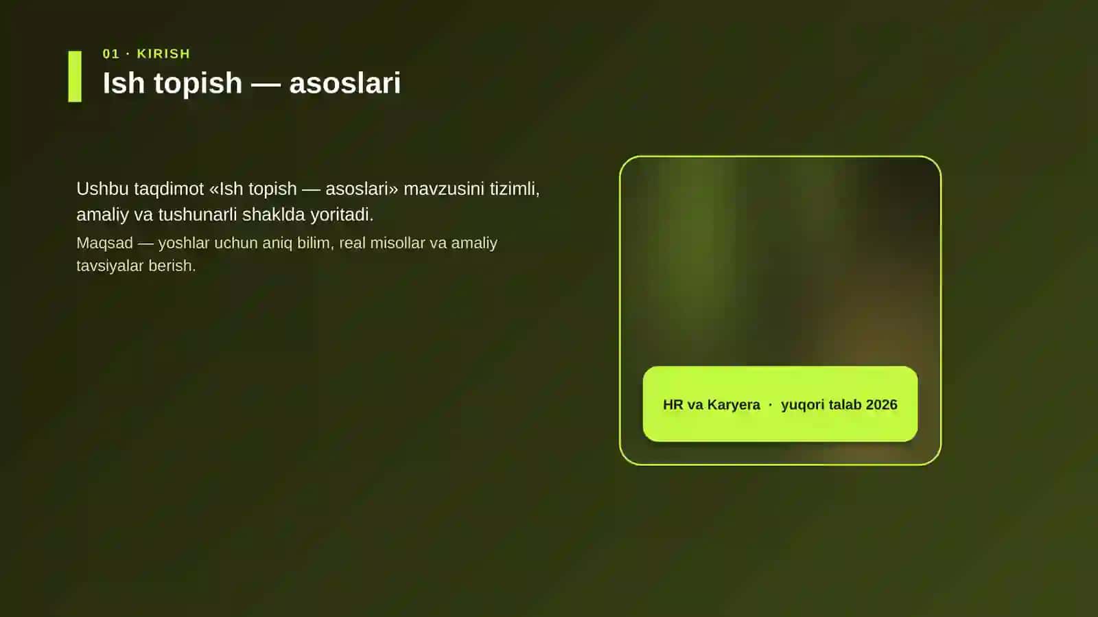 Ish topish — asoslari 4