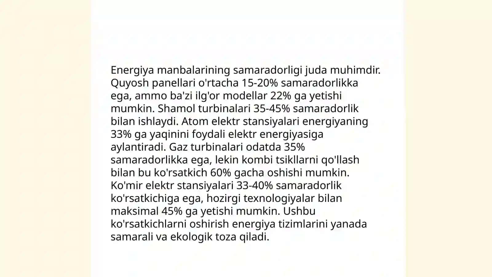 Tabiiy resurslar va ulardan oqilona foydalanish muammolari 4