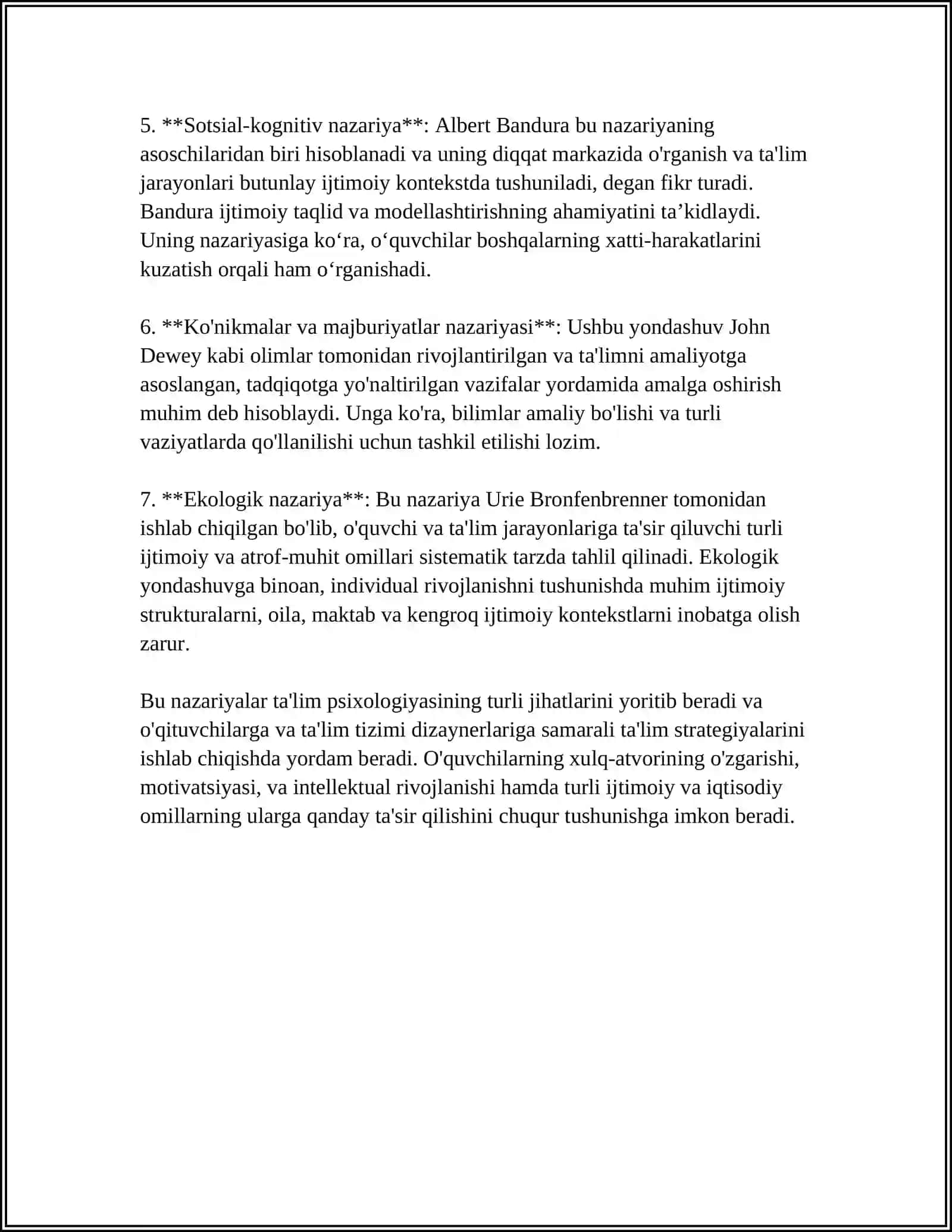 TA'LIM VA TARBIYA PSIXOLOGIYASI 4