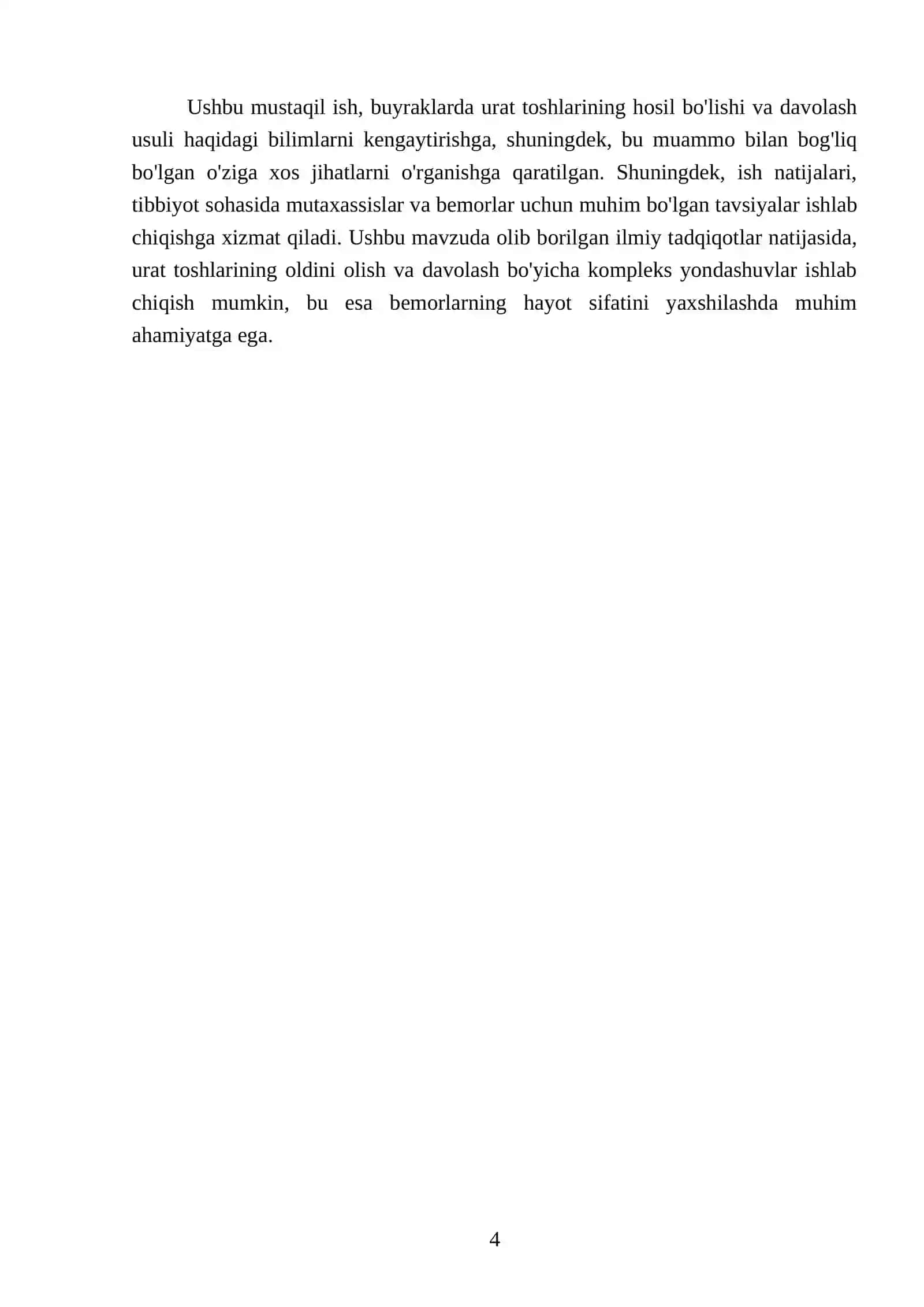 Buyraklarda urat toshlarni hosil bolishi va davolash usuli 4