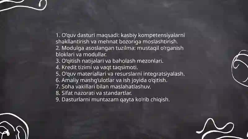 Kasbiy ta’lim mazmuni va texnologiyalari 4