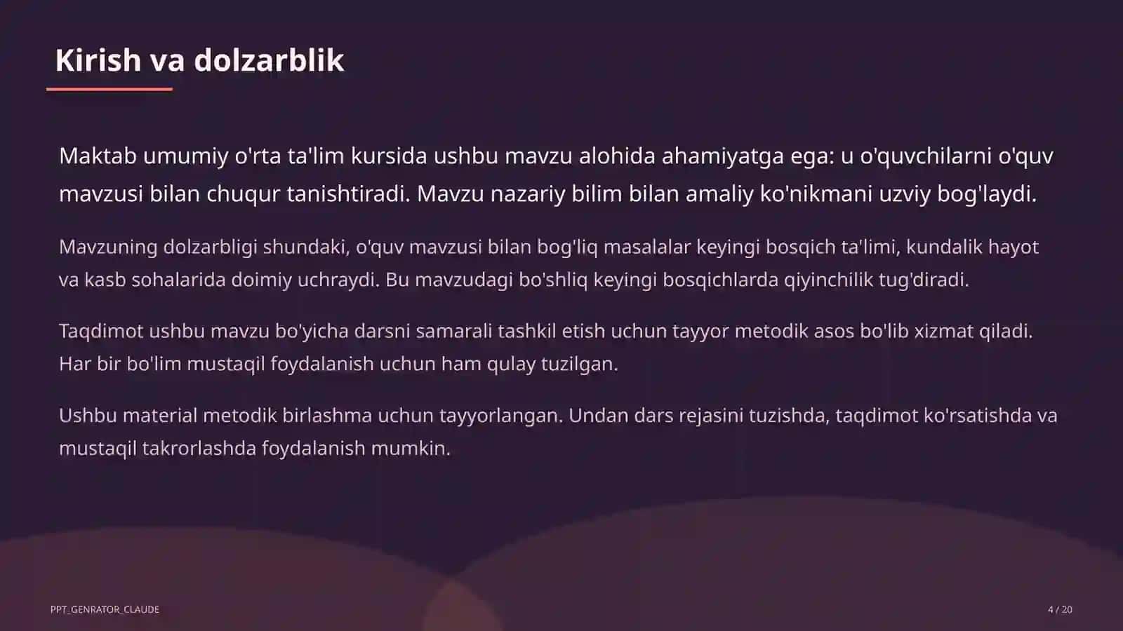 Inklyuziv ta'lim: alohida ehtiyojli o'quvchilar bilan ishlash usullari 4