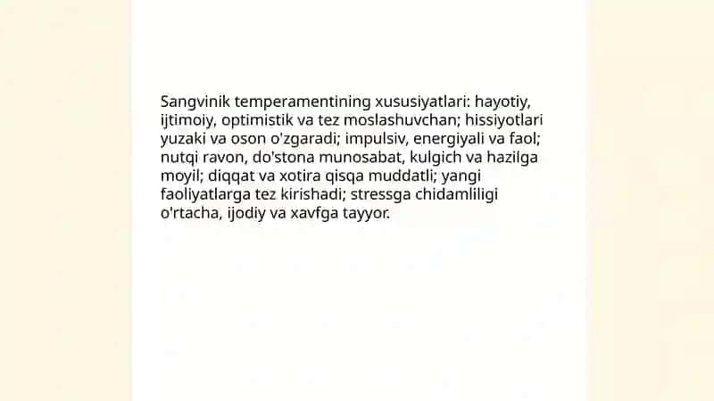 Temperament tipi 4