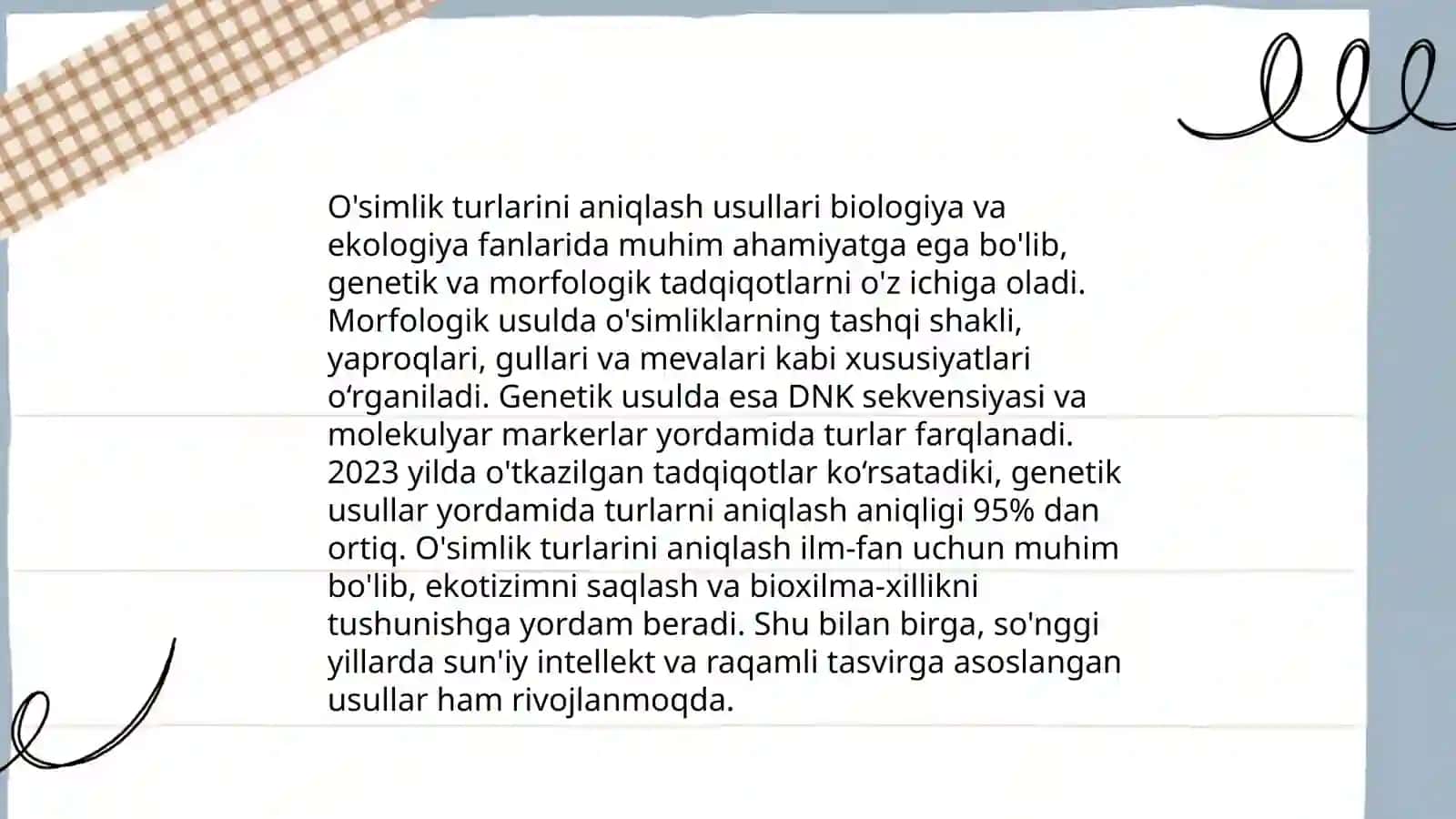 O‘simliklar sistematikasining predmeti va vazifalari 4