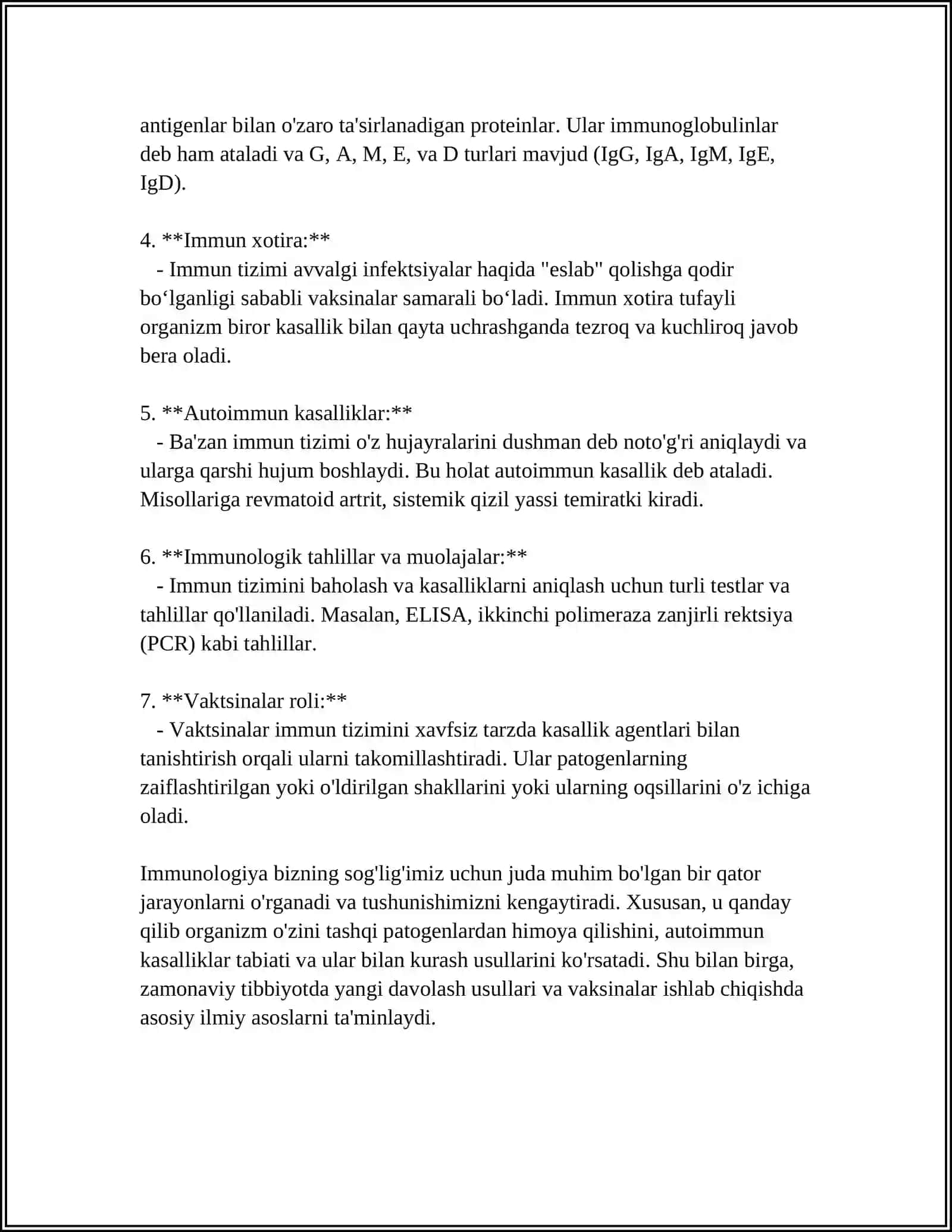 IMMINUNALAGIK REAKSALARNING MORFALAGIK ASOSLARI 4