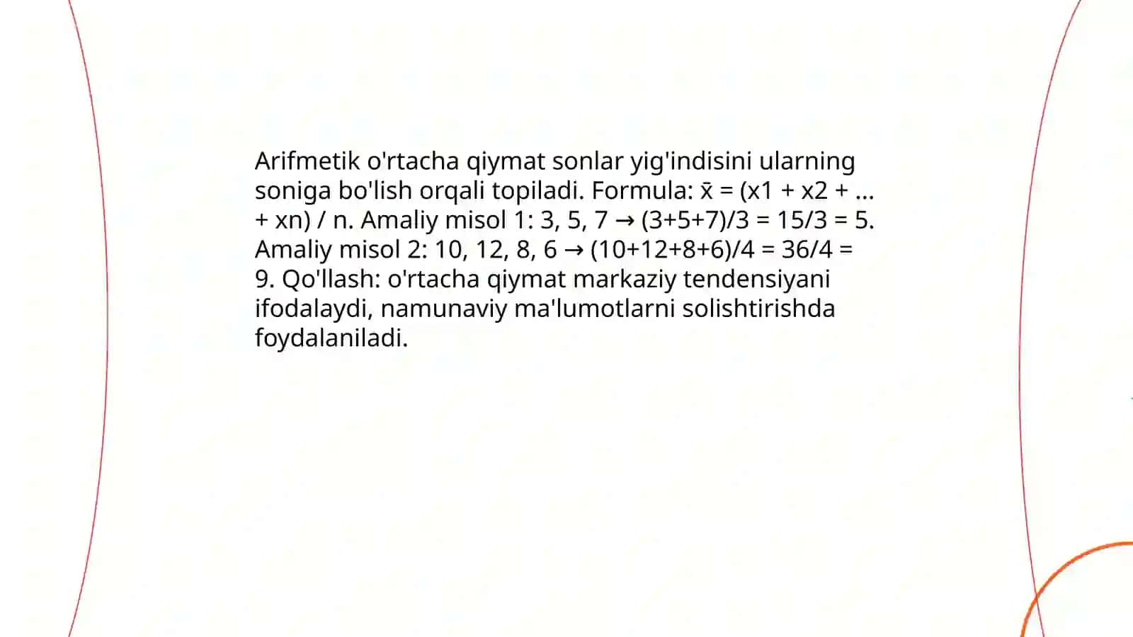 Kompyuter tarmoqlari va internet tizimida ishlash Mustaqil o'zlashtiriladigan mavzular 4