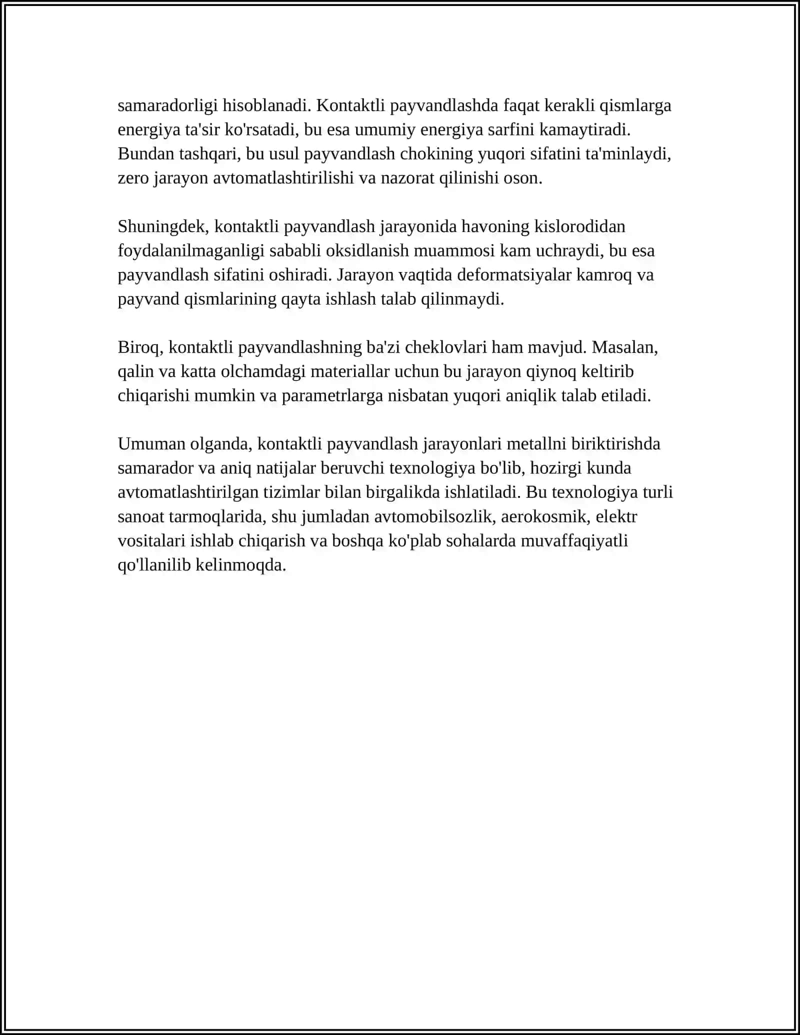 KONTAKTLI PAYVANDLASH USKUNALARINI BOSHQARISH APPARATLARI 4