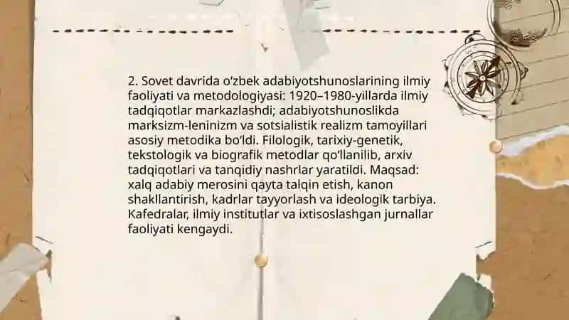 Oʼzbek adabiyotshunoslari va ularning fan rivojida tutgan oʼrn 4