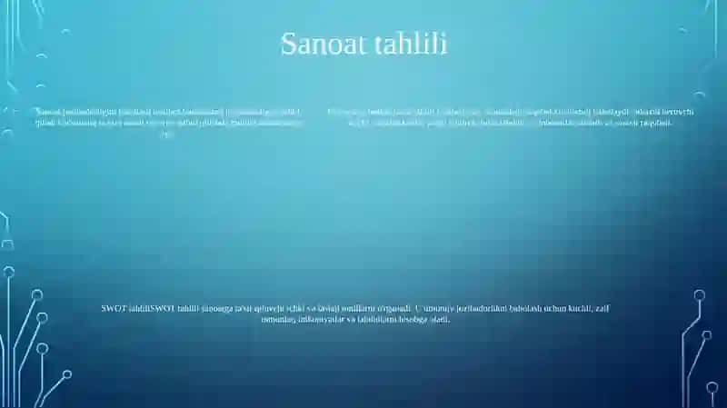 Biznesning Jozibadorligi Baholash Usullari 4