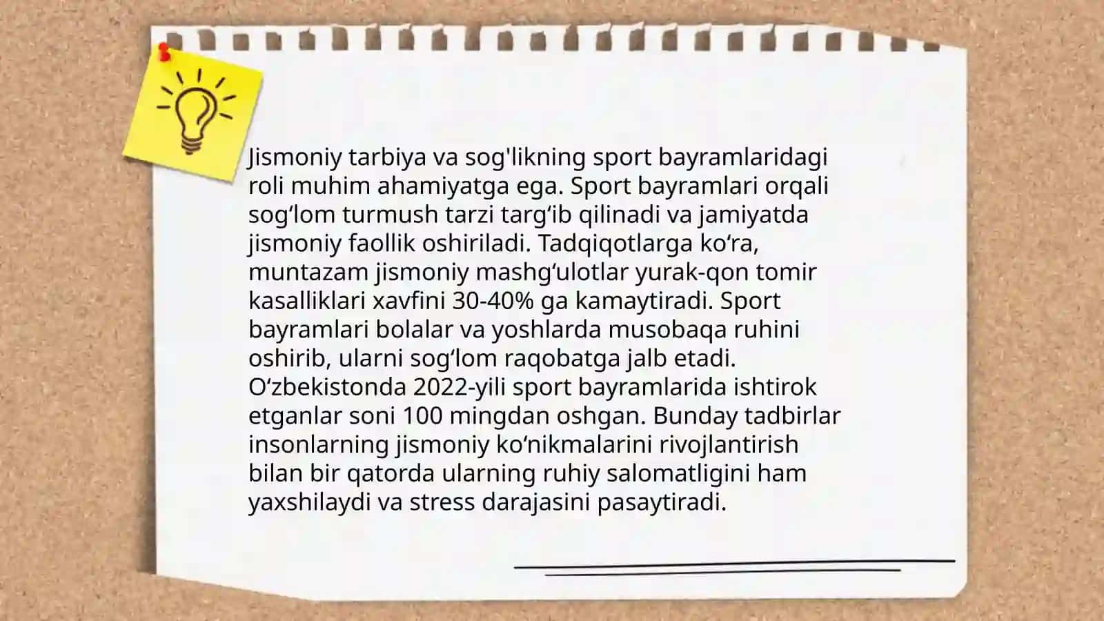 Maktabda Sport Bayramining Ahamiyati Va Uni Maktab O`quvchilarining Jismoniy Tarbiyasidagi O`rni 4