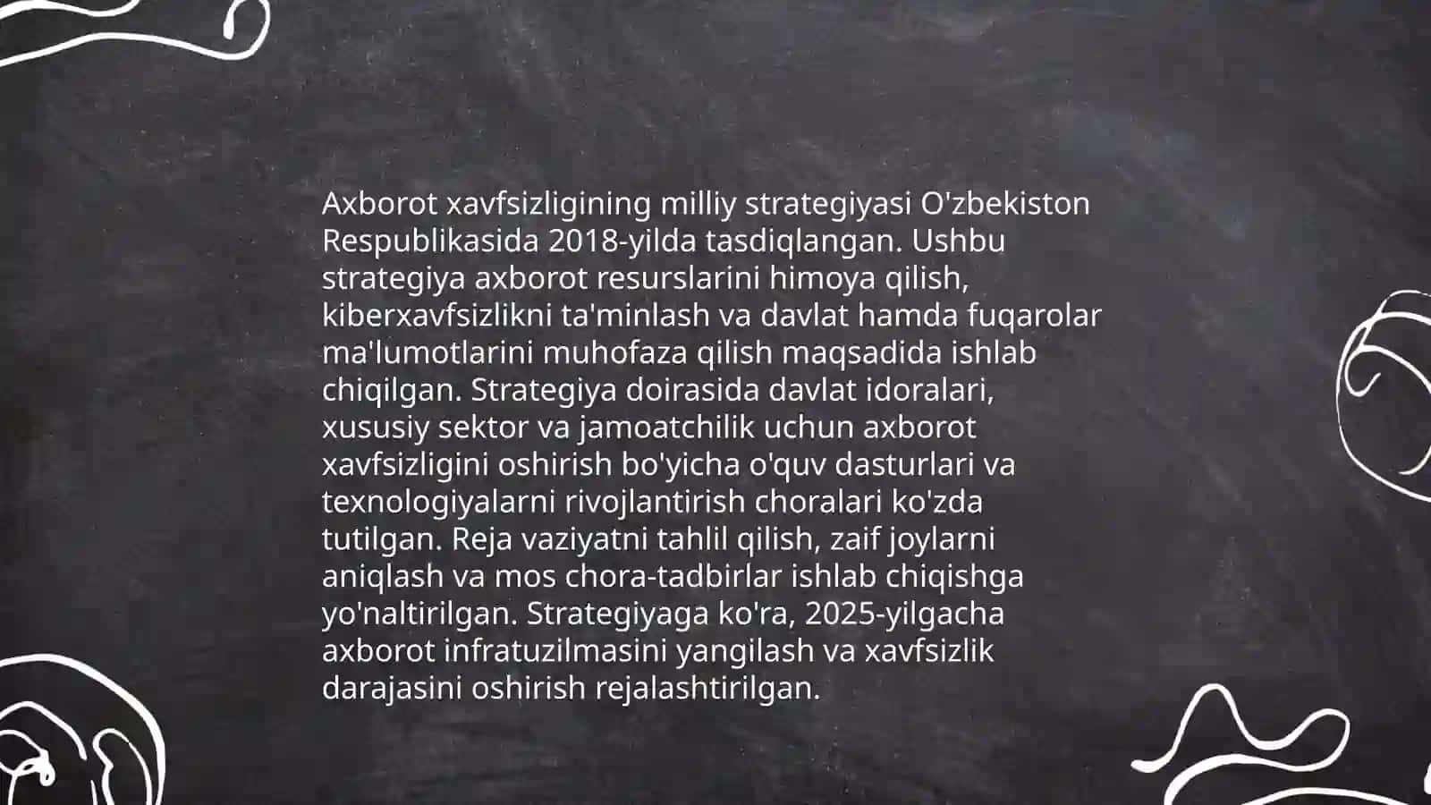 O'zbekistonda axborot xavsizligining manaviy huquqiy asoslari 4