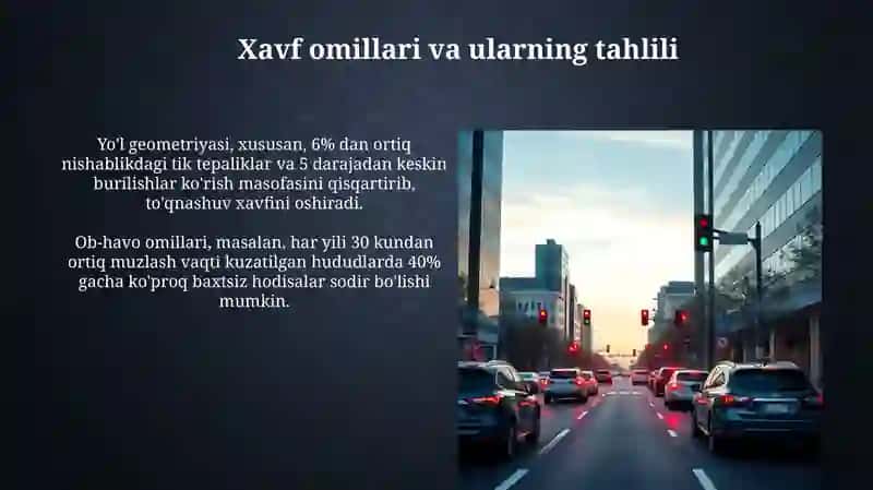 Xavfli hududlarni aniqlash va ularni kamaytirish choralari 4