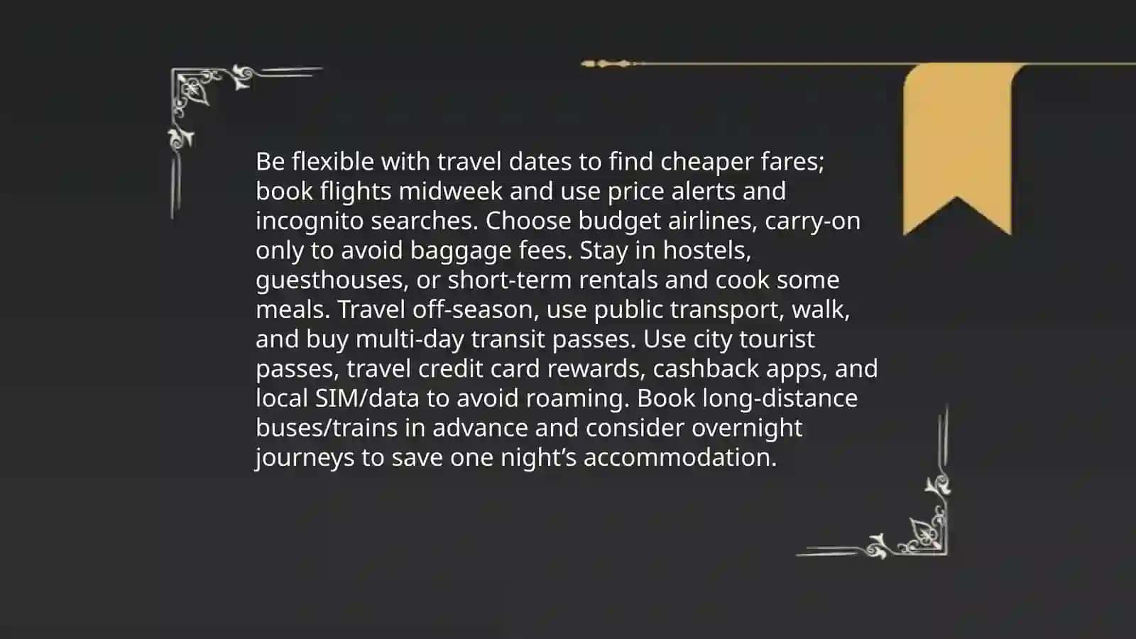 Travelling 4