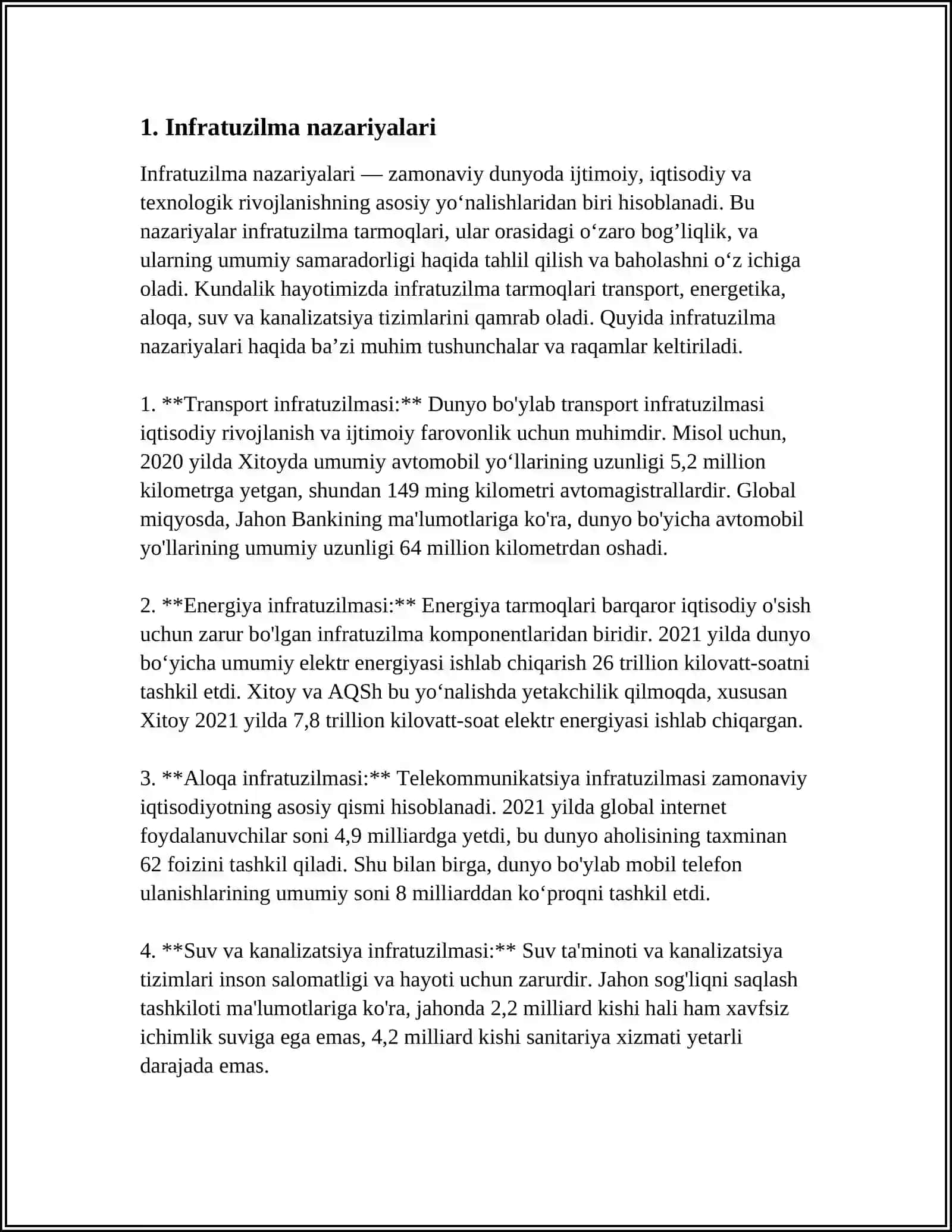 BOZOR INFRATUZILMASI NAZARIYASINI O‘RGANISHDA MUHIM YONDASHUVLAR 4