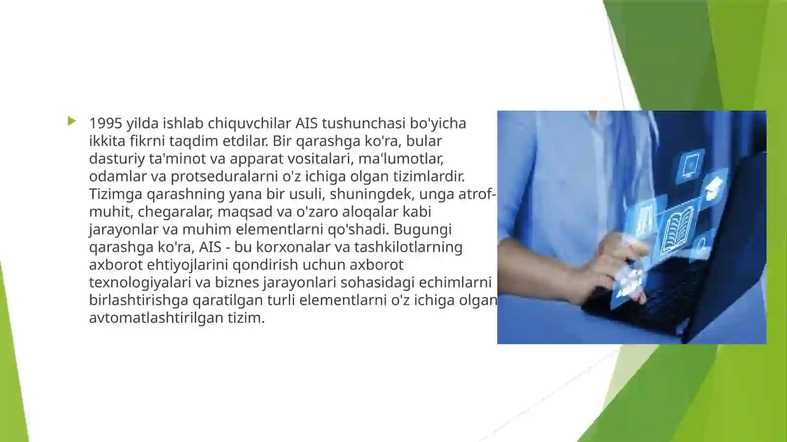Avtomatlashtirilgan axborot tizimlari va texnologiyasi 4