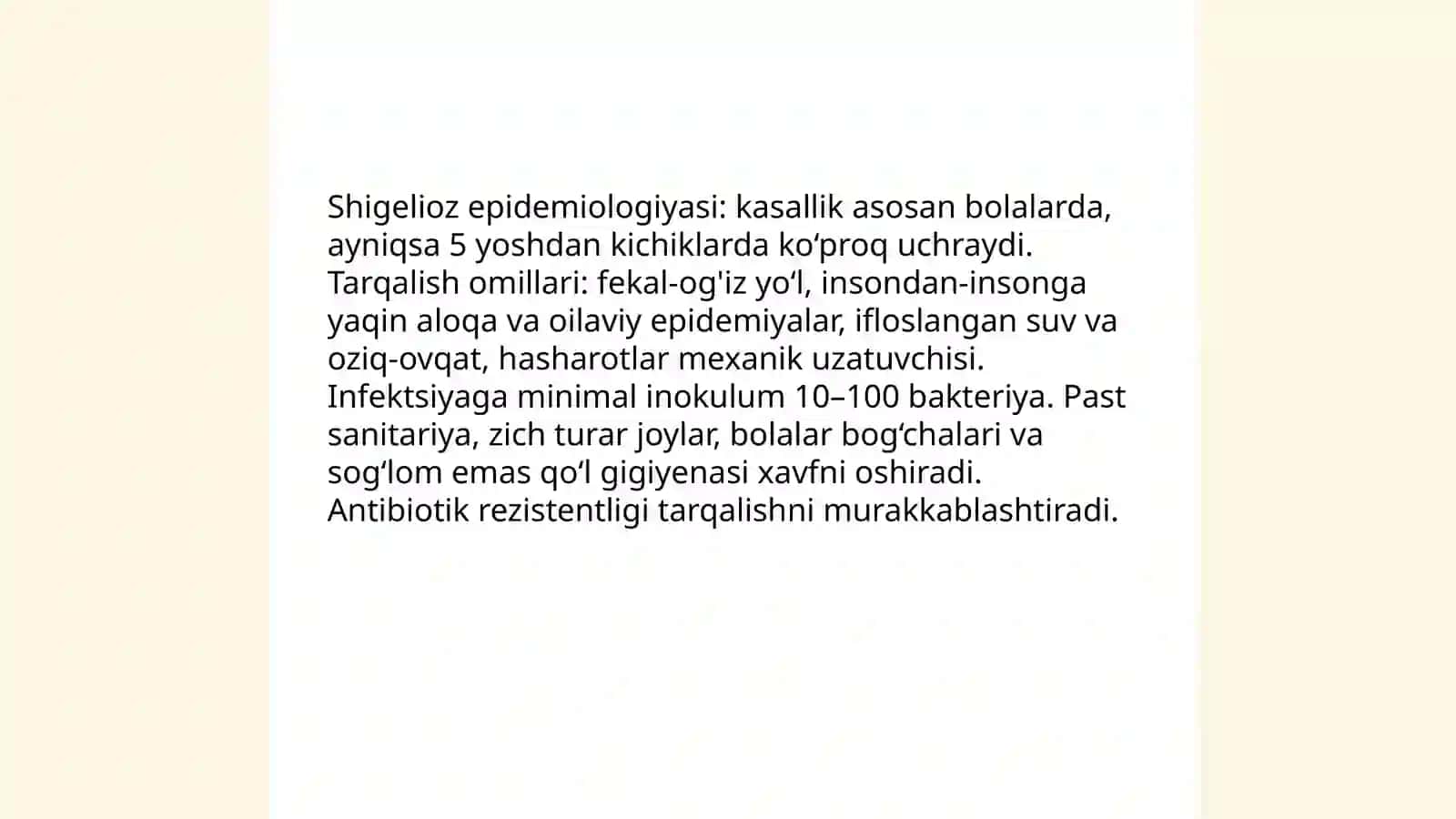 Shigelioz kasalligi 4
