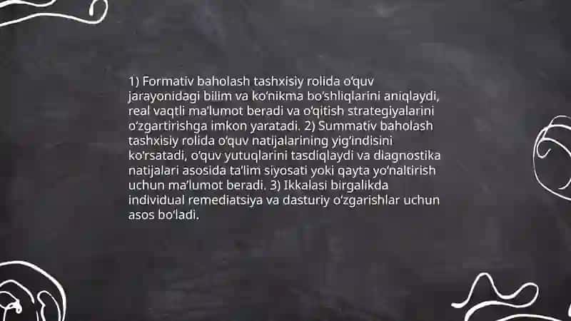 Taʼlim olganlikni tashxis etish 4
