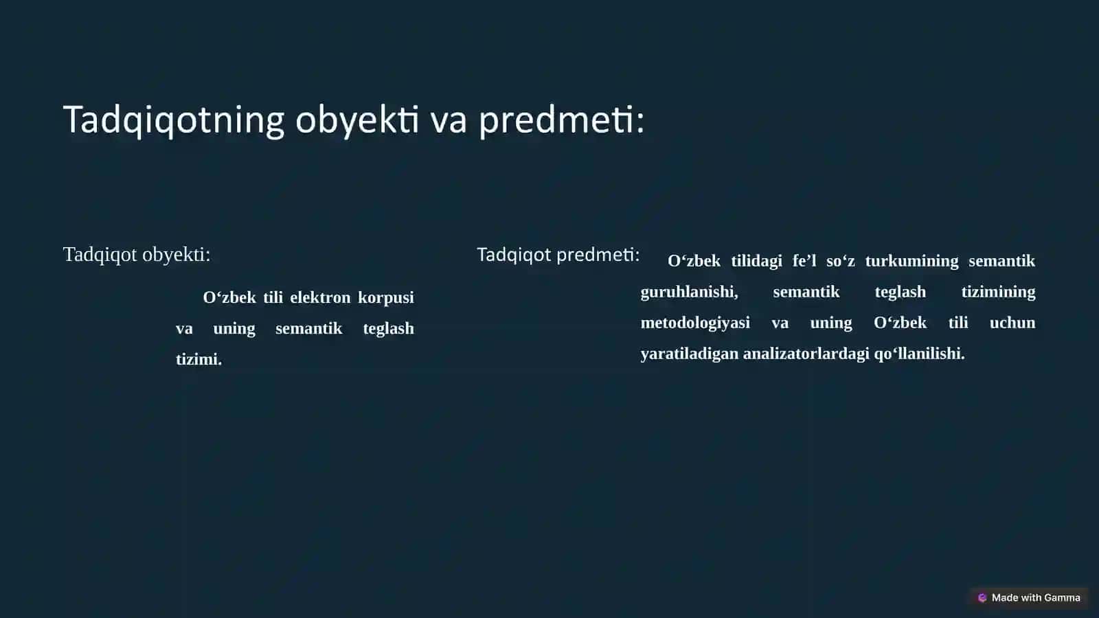 O‘zbek tili elektron korpusi uchun semantik teglash tizimlari tadqiqi 4
