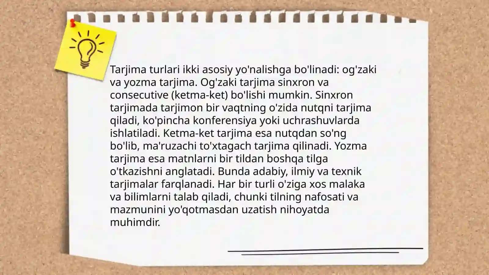 Tarjima va uning turlari 4