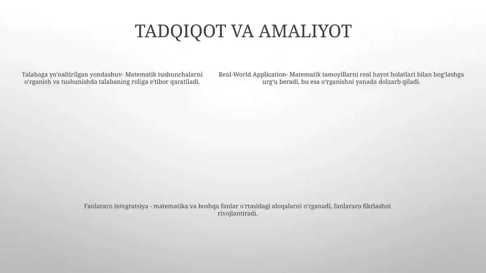 Matematika OʻQitish Metodikasi Fan Sifatida 4